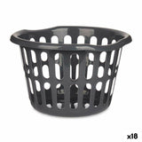 Cesto Antracite Polipropileno 27 L 40 x 25 x 40 cm (18 Unidades) - EcoNest