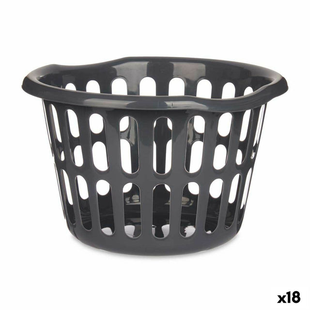 Cesto Antracite Polipropileno 27 L 40 x 25 x 40 cm (18 Unidades) - EcoNest
