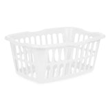 Cesto Branco Polipropileno 50 L 58 x 24 x 42 cm (12 Unidades) - EcoNest