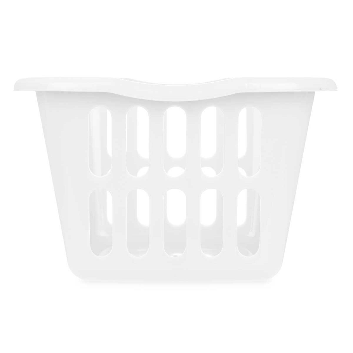 Cesto Branco Polipropileno 50 L 58 x 24 x 42 cm (12 Unidades) - EcoNest