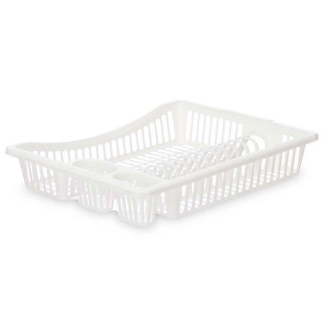 Escorredor de Louça Branco Plástico 45,5 x 8 x 36,5 cm (12 Unidades) - EcoNest