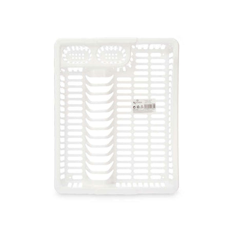 Escorredor de Louça Branco Plástico 45,5 x 8 x 36,5 cm (12 Unidades) - EcoNest