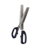 Tesouras Preto Prateado Metal 7 x 18,5 x 1,7 cm (12 Unidades) - EcoNest