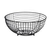 Fruteira Preto Metal 28 x 12 x 28 cm (6 Unidades) - EcoNest