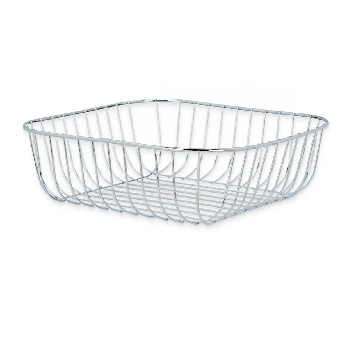 Fruteira Prateado Metal 30 x 9 x 30 cm (6 Unidades) - EcoNest