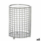 Recipiente para Utensílios de Cozinha Metal 12 x 16 x 12 cm (6 Unidades) - EcoNest