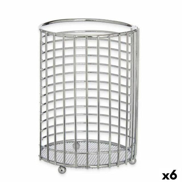 Recipiente para Utensílios de Cozinha Metal 12 x 16 x 12 cm (6 Unidades) - EcoNest
