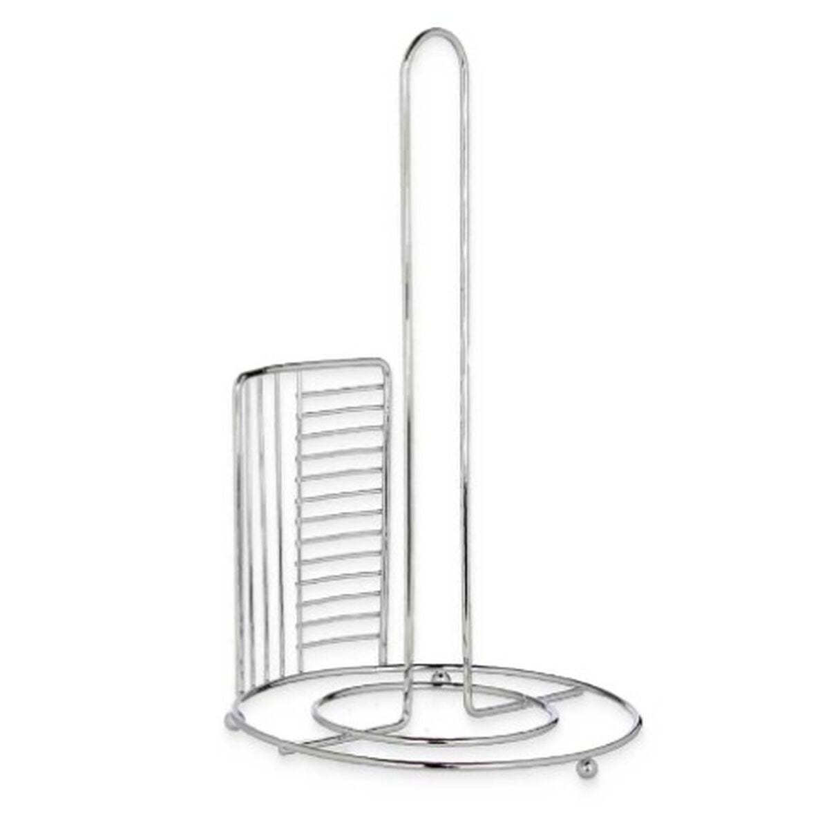 Suporte para Rolos de Papel de Cozinha Prateado Metal 18,5 x 31,5 x 18,5 cm (6 Unidades) - EcoNest