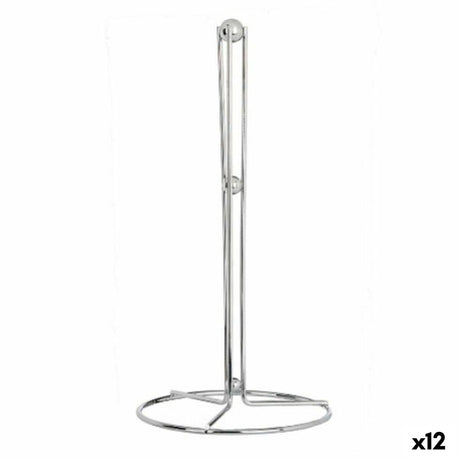 Suporte para Rolos de Papel de Cozinha Prateado Metal 15,5 x 31,5 x 15,5 cm (12 Unidades) - EcoNest