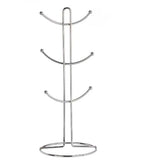 Gancho para canecas Prateado Metal 16 x 39 x 16 cm (6 Unidades) - EcoNest
