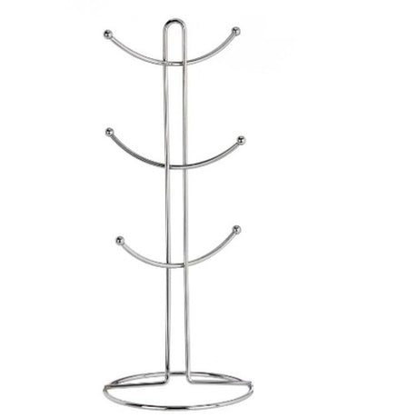 Gancho para canecas Prateado Metal 16 x 39 x 16 cm (6 Unidades) - EcoNest