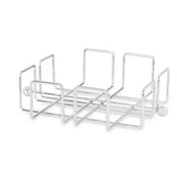 Porta-guardanapos Prateado Metal 19,3 x 6,5 x 19,3 cm (6 Unidades) - EcoNest