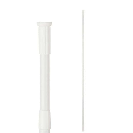 Barra extensível De duche Branco Alumínio 200 x 2,2 x 2,2 cm (18 Unidades) - EcoNest
