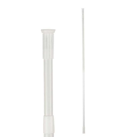 Barra extensível De duche Branco Alumínio 260 x 2,2 x 2,2 cm (18 Unidades) - EcoNest