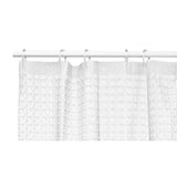 Cortina de Duche Quadros Transparente Polietileno EVA 180 x 180 cm (12 Unidades) - EcoNest