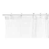 Cortina de Duche Transparente Polietileno EVA 180 x 180 cm (12 Unidades) - EcoNest