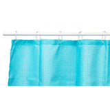 Cortina de Duche Pontos Azul Poliéster 180 x 180 cm (12 Unidades) - EcoNest
