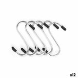 Gancho para pendurar Conjunto Prateado Metal 7 cm (12 Unidades) - EcoNest