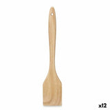 Espátula de Cozinha Madeira 7 x 35,5 x 2 cm (12 Unidades) - EcoNest