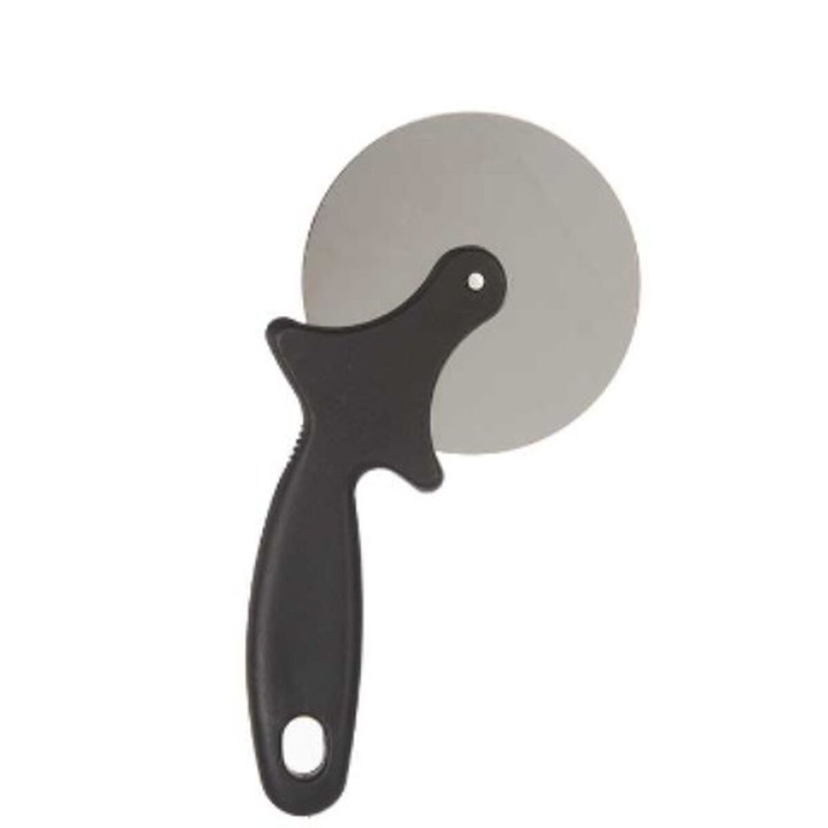 Cortador de Pizza Preto Prateado Aço inoxidável Plástico 21 x 1,5 x 10 cm (12 Unidades) - EcoNest