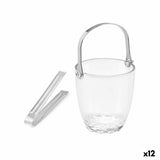 Balde de Gelo Transparente Metal Vidro 800 ml (12 Unidades) - EcoNest