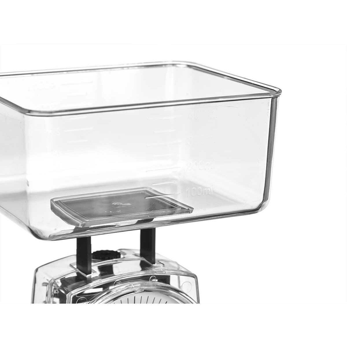 balança de cozinha 1 kg Transparente 400 ml 11,5 x 6 x 8,7 cm (12 Unidades) - EcoNest