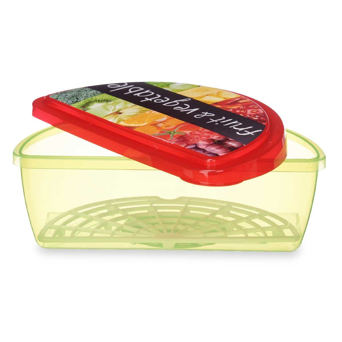 Lancheira Frutas e Vegetais Multicolor Plástico 23 x 8 x 13 cm (24 Unidades) - EcoNest