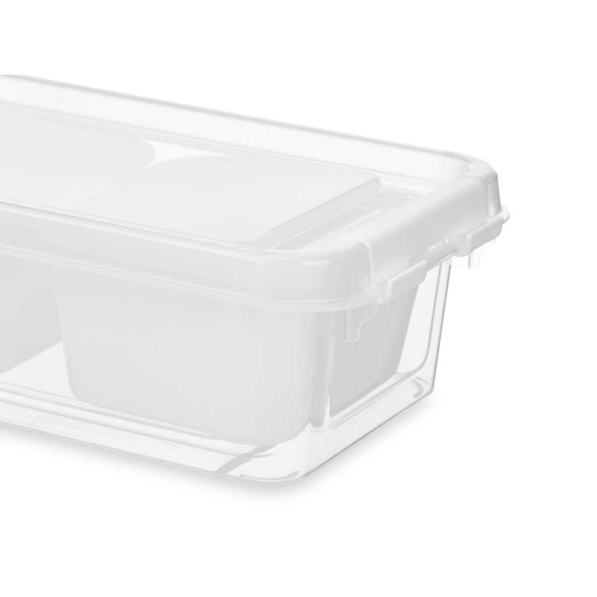 Organizador Branco Plástico 28,2 x 6 x 11,7 cm (12 Unidades) - EcoNest