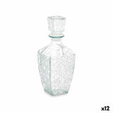 Garrafa de Vidro Licor Estrelas Transparente 900 ml (12 Unidades) - EcoNest