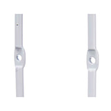 Cabides Branco Metal Conjunto 2 Peças (6 Unidades) - EcoNest