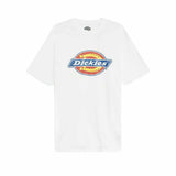 Camisola de Manga Curta Dickies Icon Logo Branco Unissexo - EcoNest