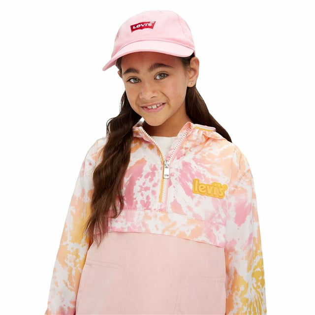 Boné Infantil Levi's Core Batwing Curve Brimcap Cor de Rosa (Tamanho único) - EcoNest