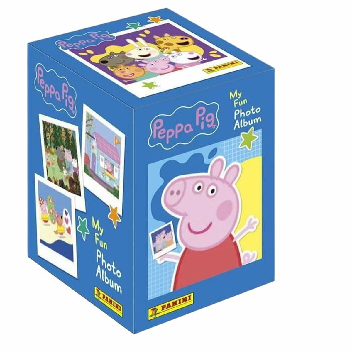 Pack de cromos Peppa Pig Photo Album Panini 36 Sobrescritos - EcoNest