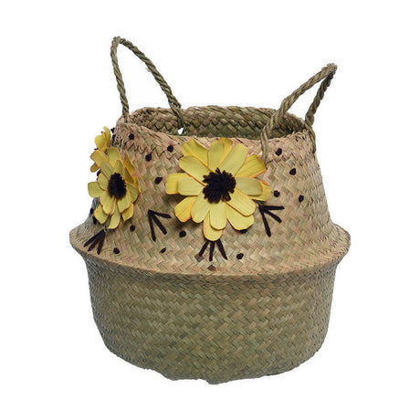 Cesta Multiusos Decoris Spring Castanho vime (30 x 30 cm) - EcoNest