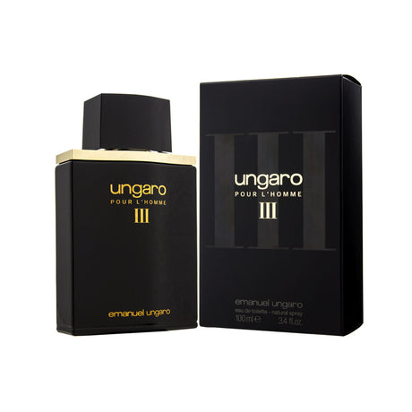 Perfume Homem Emanuel Ungaro EDT Pour L'homme Iii 100 ml - EcoNest