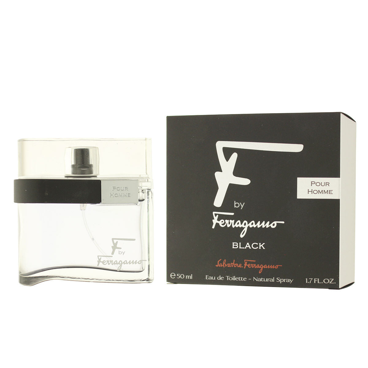 Perfume Homem Salvatore Ferragamo EDT F By Ferragamo Black 50 ml - EcoNest