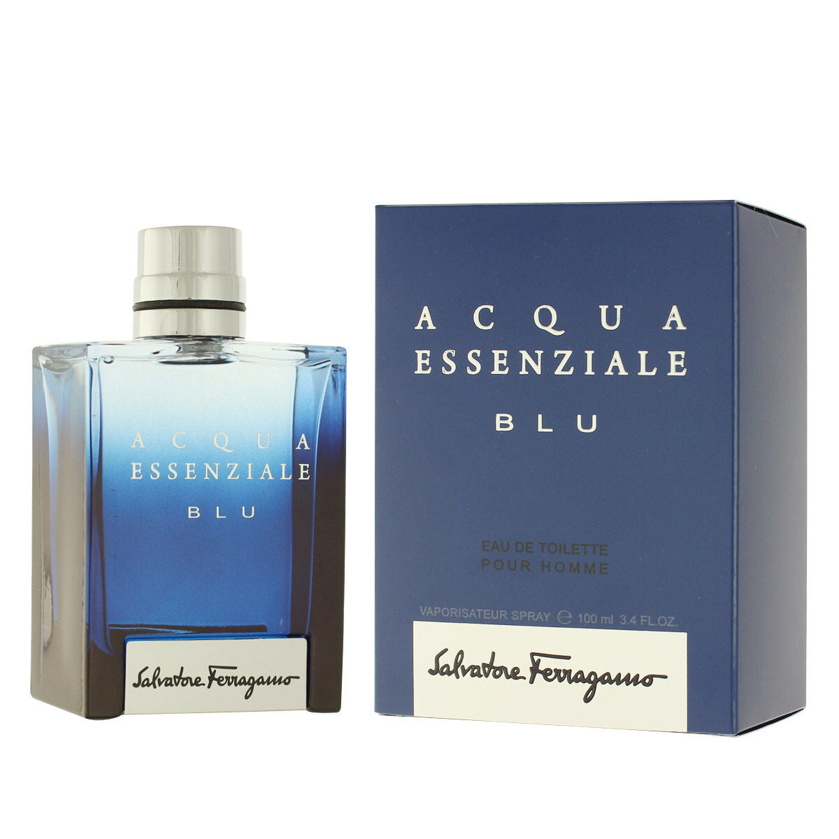 Perfume Homem Salvatore Ferragamo EDT Acqua Essenziale Blu 100 ml - EcoNest