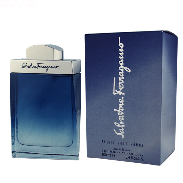 Perfume Homem Salvatore Ferragamo EDT Subtil Pour Homme 100 ml - EcoNest