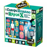 Jogo Educação Infantil HEADU El cuerpo humano Rayos X (4 Unidades) - EcoNest