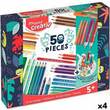 Conjunto de Desenho Maped 50 Peças (4 Unidades) - EcoNest