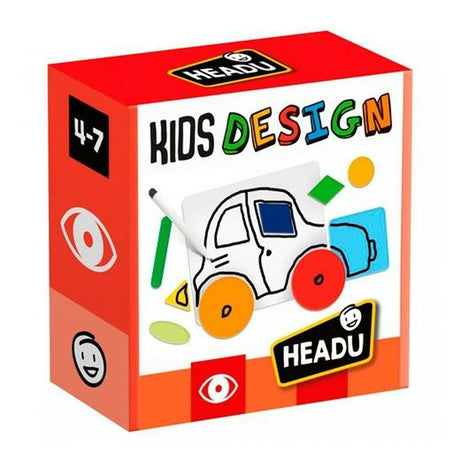 Jogo Educativo HEADU Kids Design (5 Unidades) - EcoNest