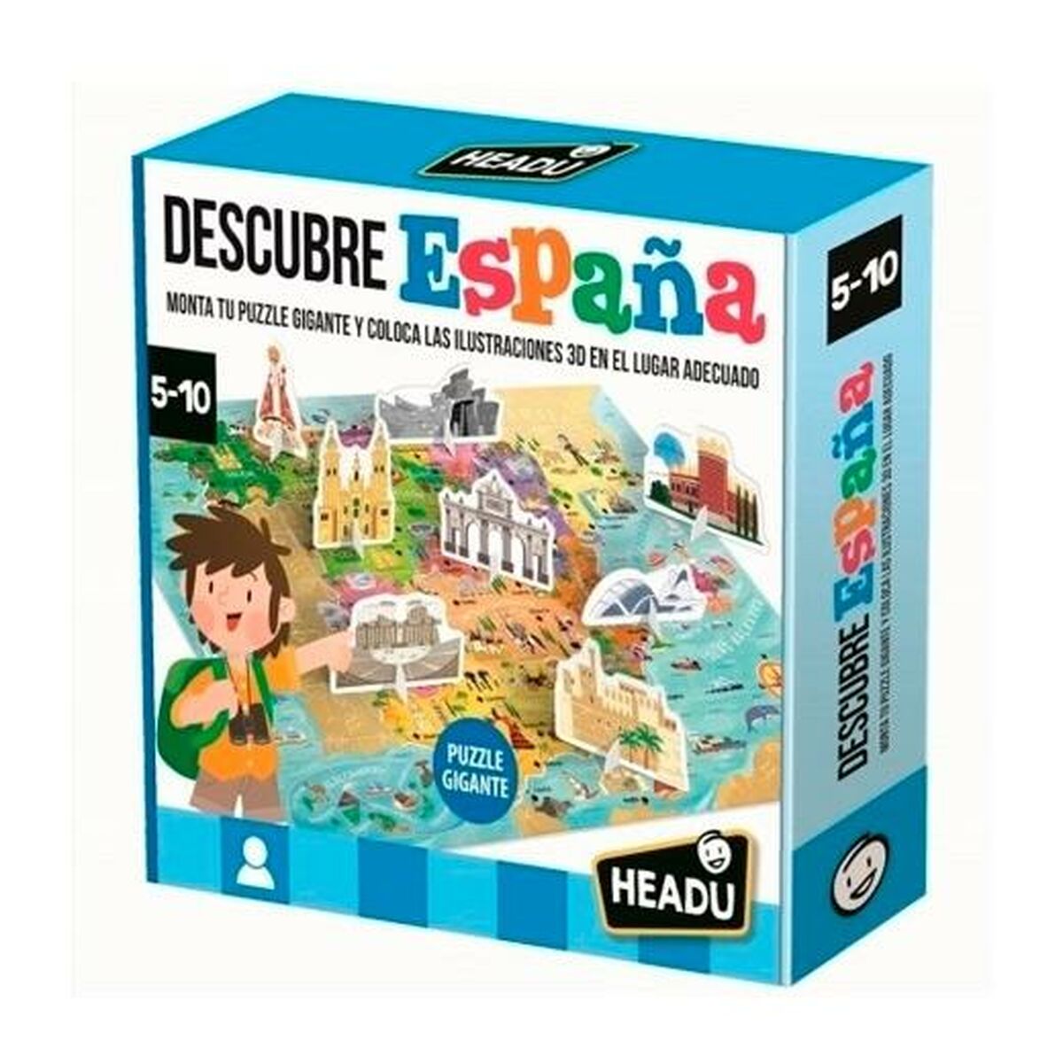 Jogo Educativo HEADU Descubre España (4 Unidades) - EcoNest