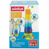 Blocos Empilháveis Winfun 4 Unidades 23 x 61 x 23 cm - EcoNest