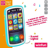 Telefone de brincar Winfun 7,5 x 14 x 2 cm (6 Unidades) - EcoNest