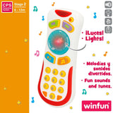 Controle de brinquedo Winfun 7 x 16,5 x 3 cm (12 Unidades) - EcoNest