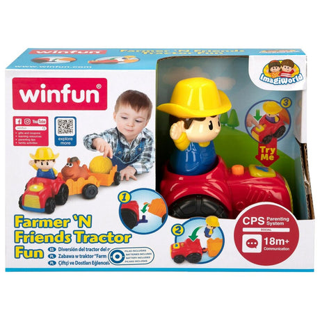 Trator de brinquedo Winfun 5 Peças 31,5 x 13 x 8,5 cm (6 Unidades) - EcoNest