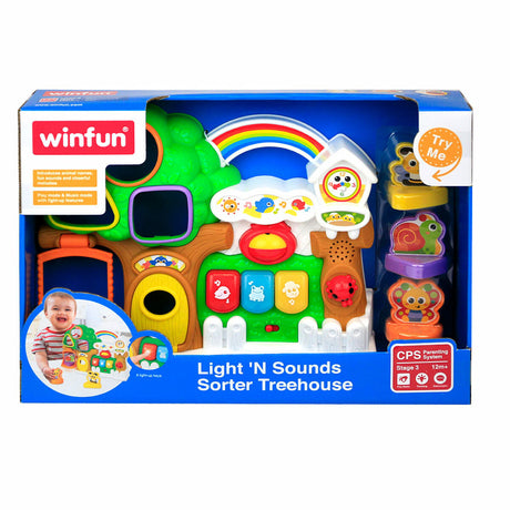 Brinquedo Interativo para Bebés Winfun Casa 32 x 24,5 x 7 cm (6 Unidades) - EcoNest