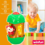 Brinquedo Interativo para Bebés Winfun Macaco 11,5 x 20,5 x 11,5 cm (6 Unidades) - EcoNest