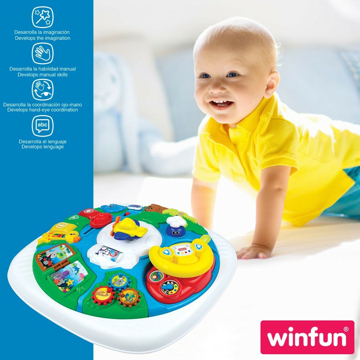 Centro de atividades Winfun 2 Unidades 47 x 41 x 47 cm - EcoNest