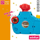 Câmara fotográfica infantil Winfun Azul 17 x 16,5 x 8 cm (6 Unidades) - EcoNest